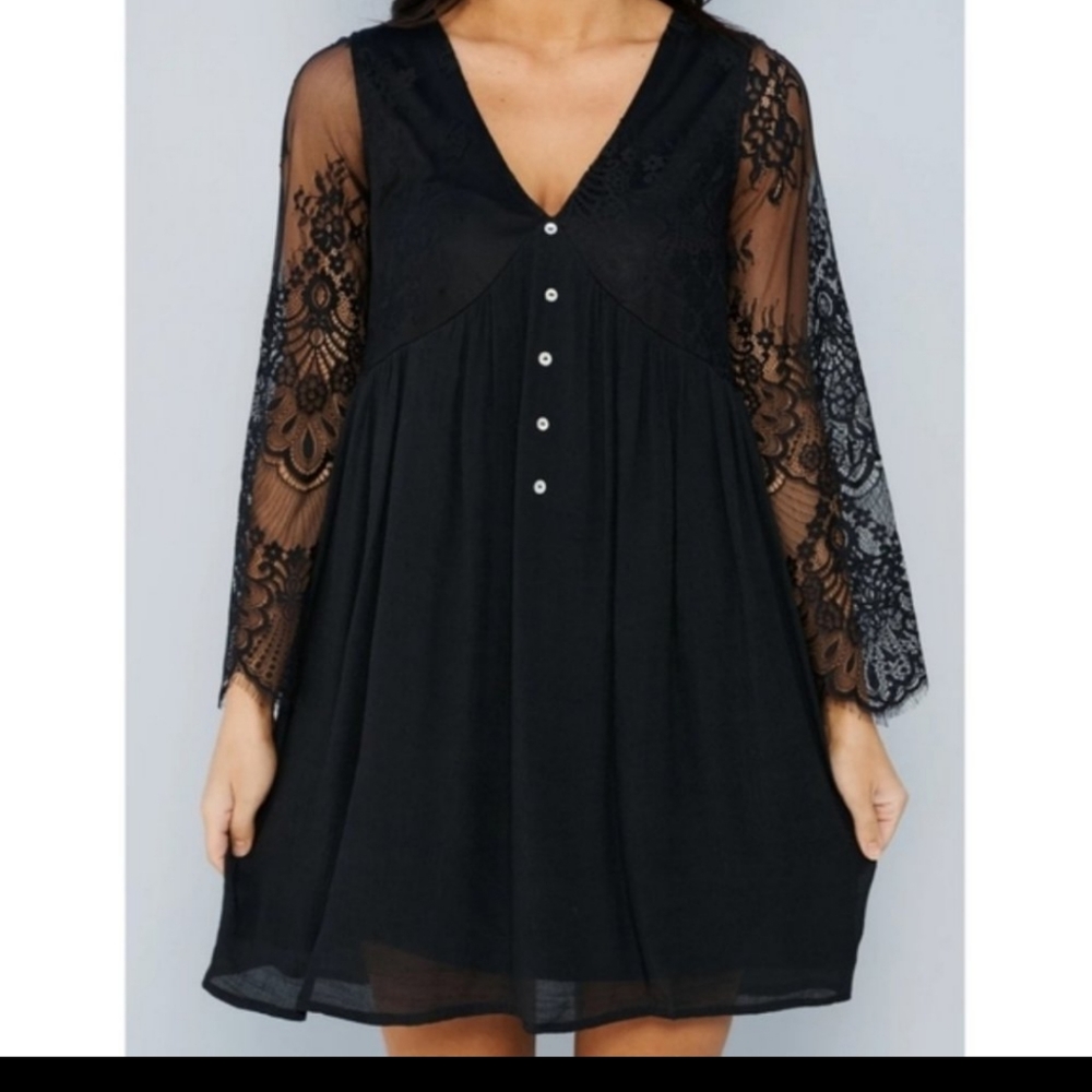 BaeVely Go Your Own Way Dress Size Large